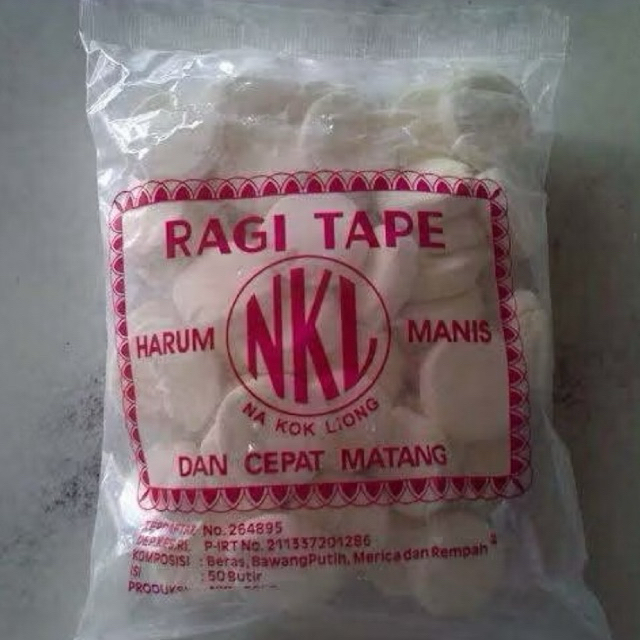 

50 Butir Ragi Tape NKL. Ragi Tape Harum Manis.