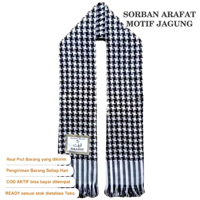 surban hitam arafat   (YM)