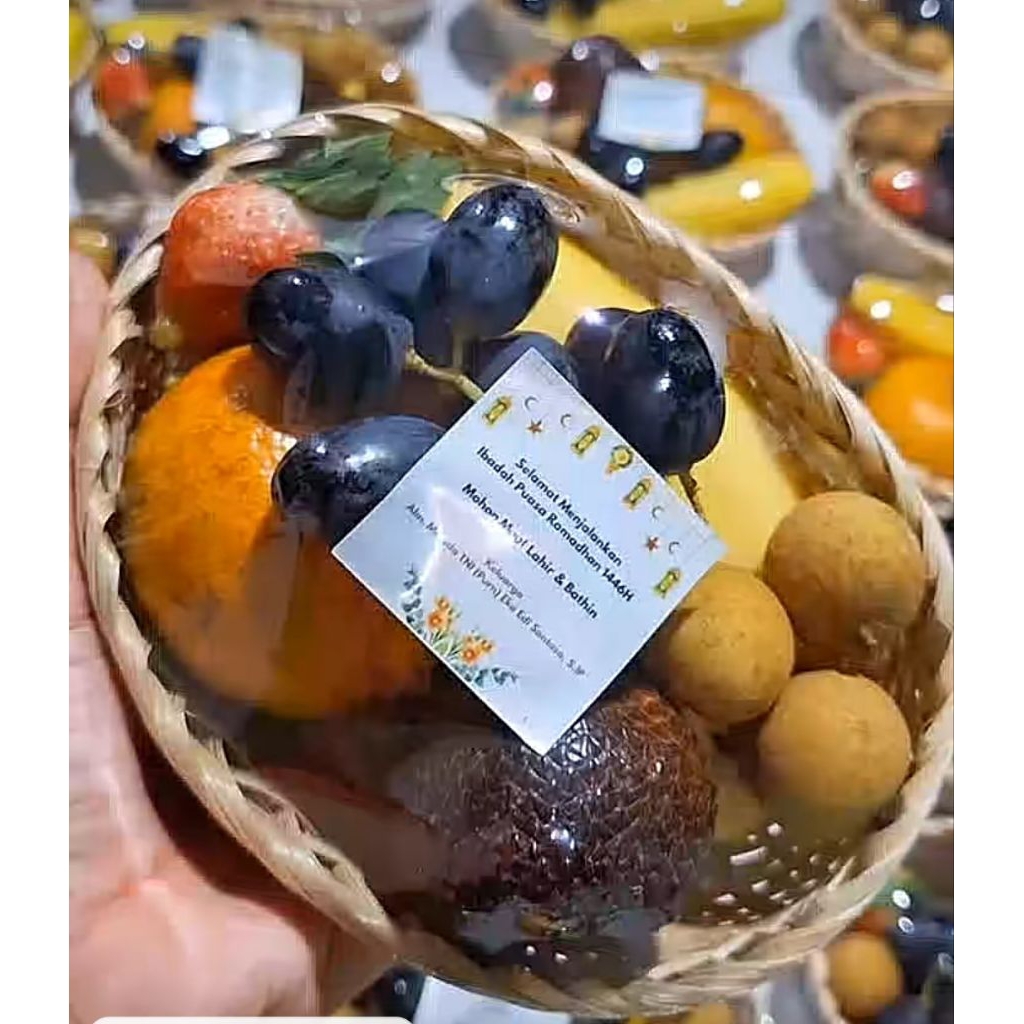 

Parcel Buah Segar untuk berbagi acara Maulidan