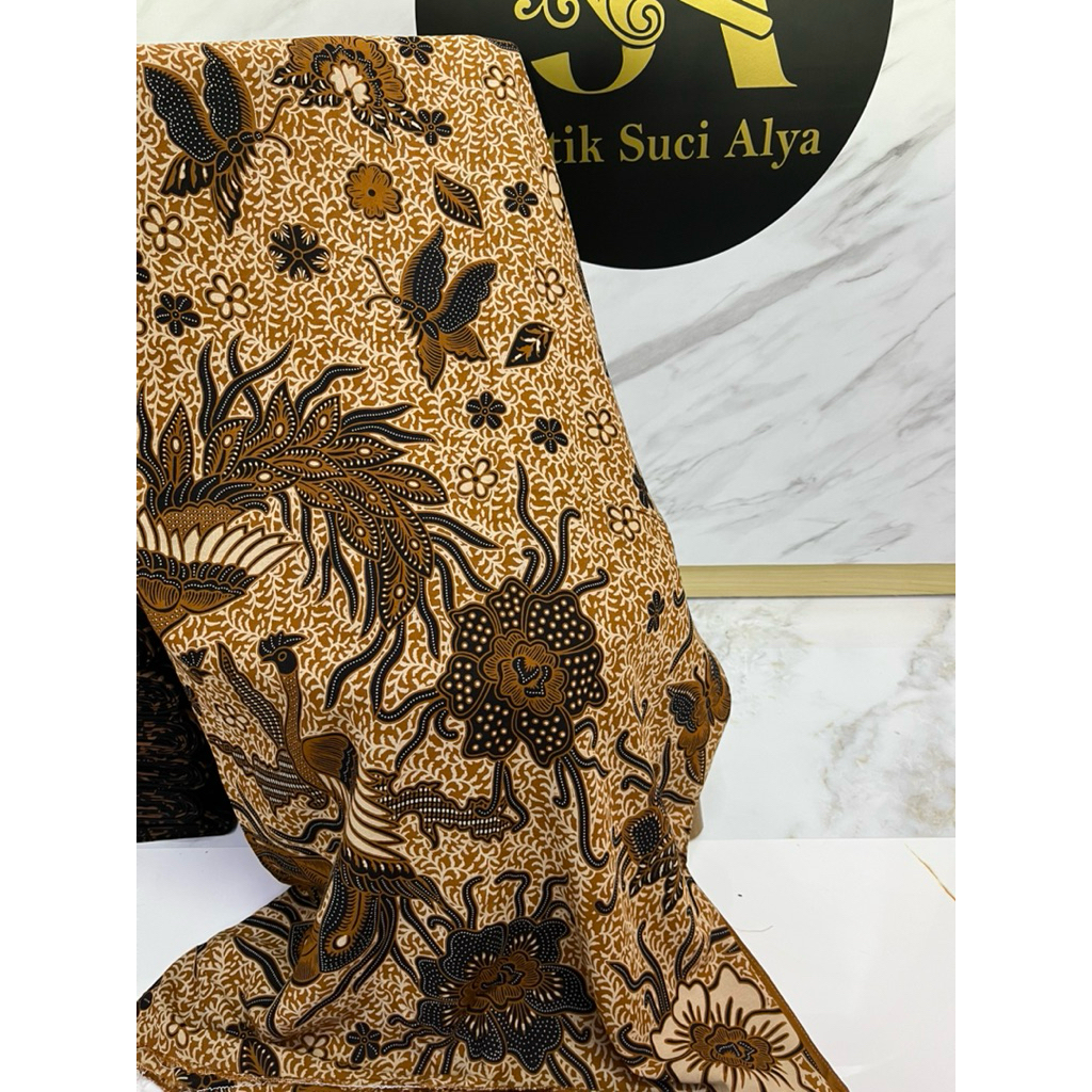 (BAHAN PARIS) Kain batik Motif Bahan Paris
