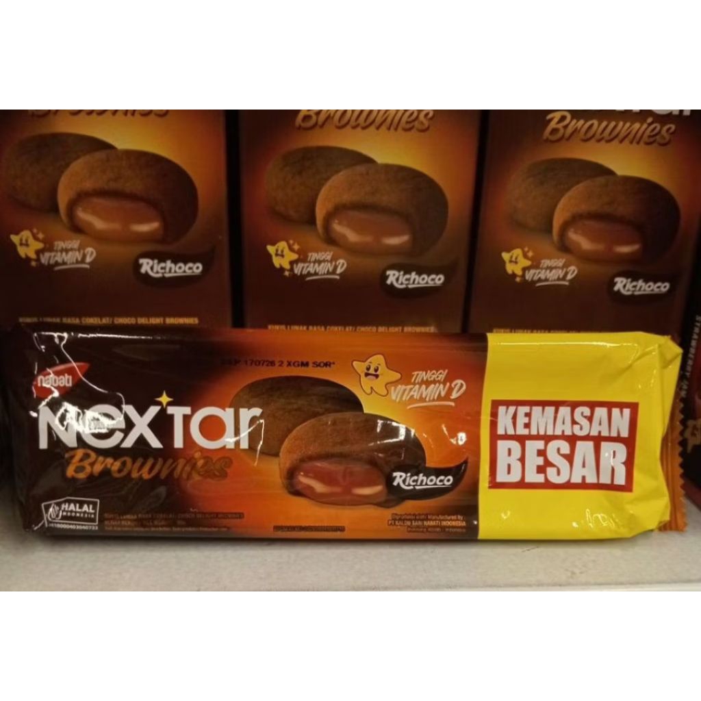 

Nextar Brownies Pack Kemasan Besar 90g