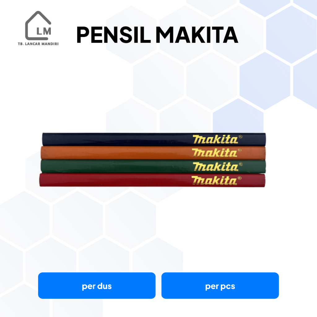 

Pensil Tukang MAKITA Dus / Ecer