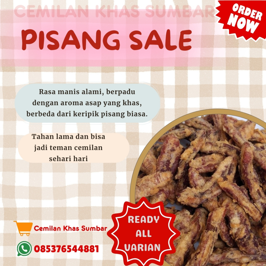 

Pisang Sale Khas Minang Enak Gurih