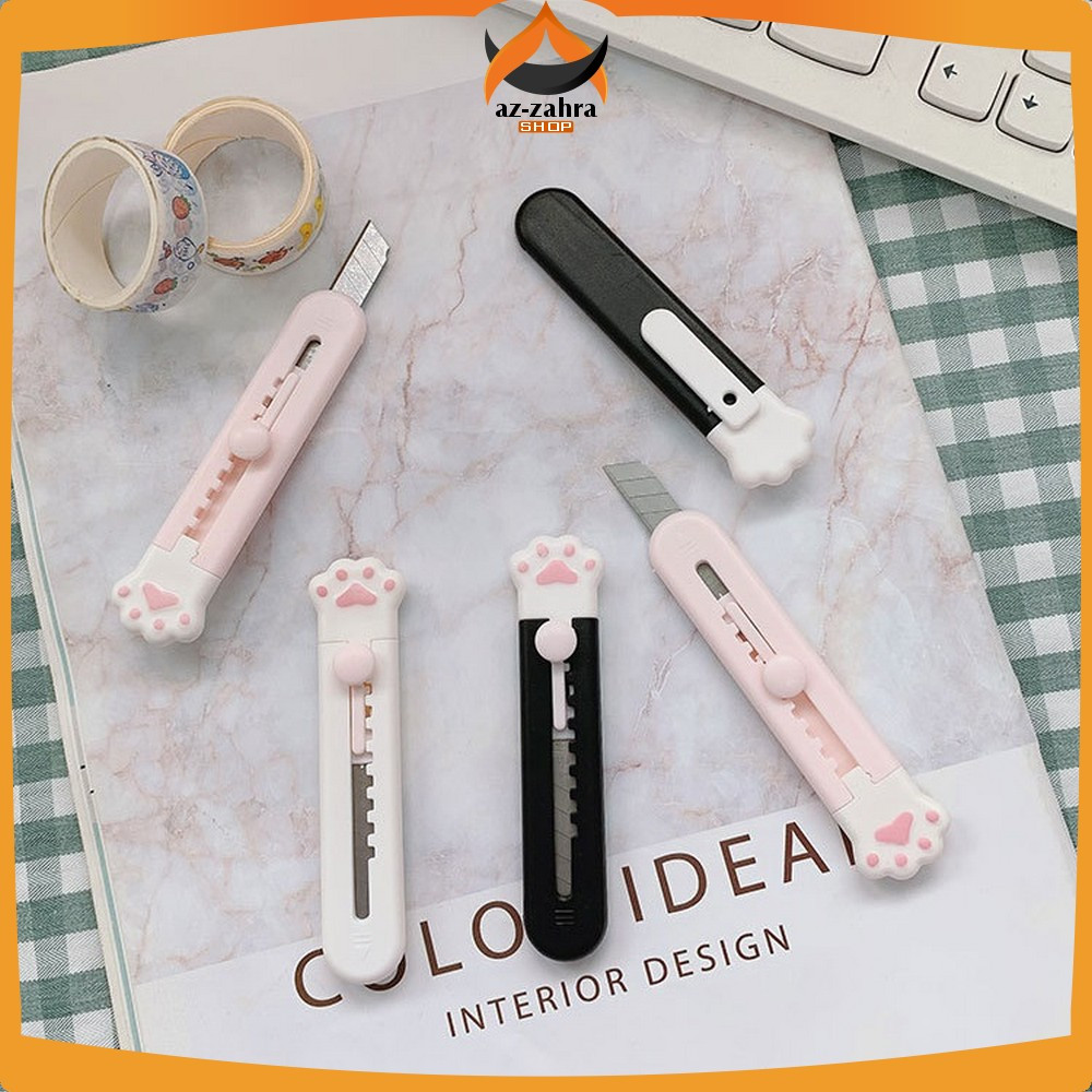 

Cutter Mini Motif Animal Portable Cutter Unboxing Paket / Kater Mini Pisau Pemotong Kertas Karakter Hewan Az Zahra Shop C786