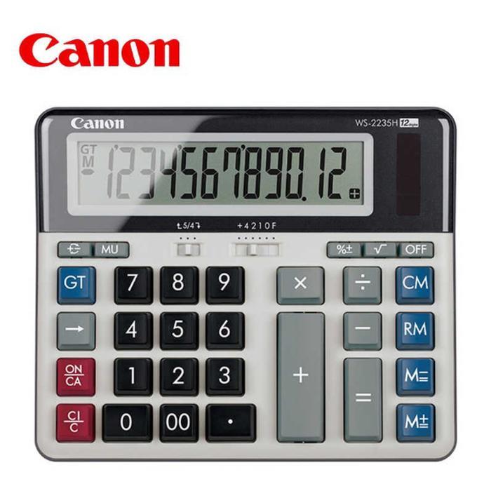 

Canon WS-2235H ASA HB | Kalkulator Desktop Display Besar