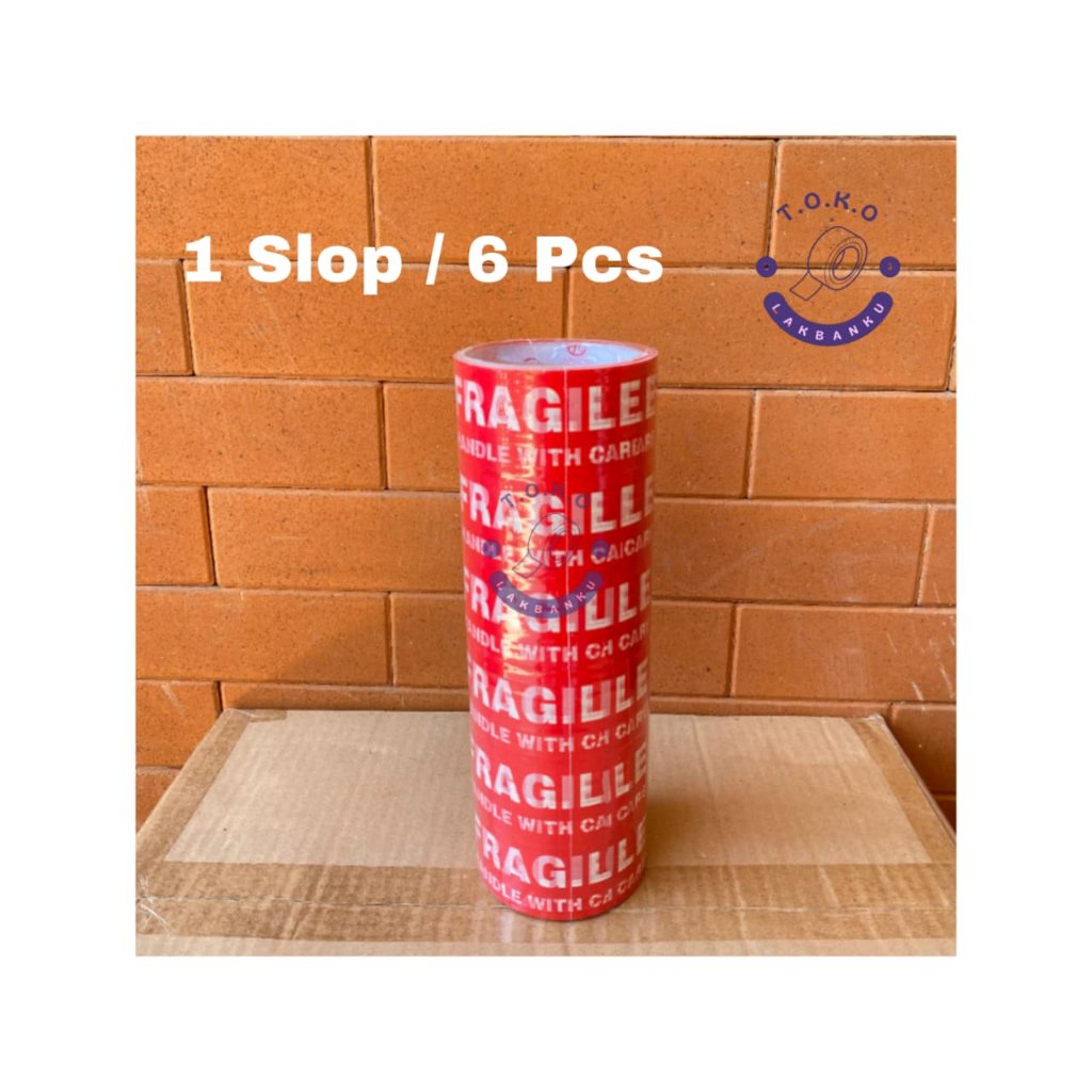

Lakban Fragile 45mm*50y 1 SLOP (6 PCS)
