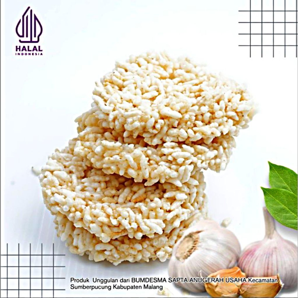 

RENGGINANG UDANG BAWANG KEMASAN 250GR & 500GR