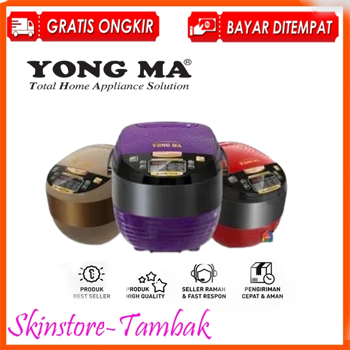 Magic Com Digital YongMa SMC-8027 NEW UPGRADE 3variasi warna mersh,gold,dan ungu