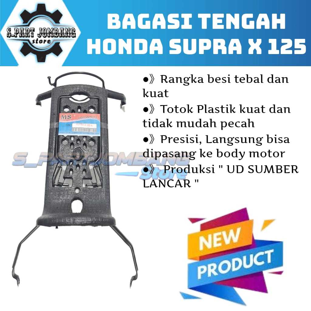 Rak keranjang Bagasi Tengah Honda Supra X 125 bagasi tengah Supra X125