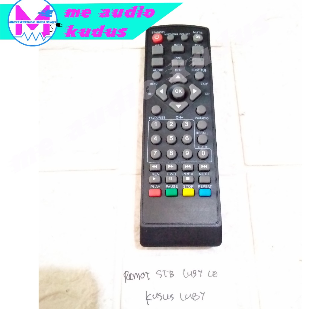 REMOT STB/SET TOP BOX LUBY CE KHUSUS LUBY
