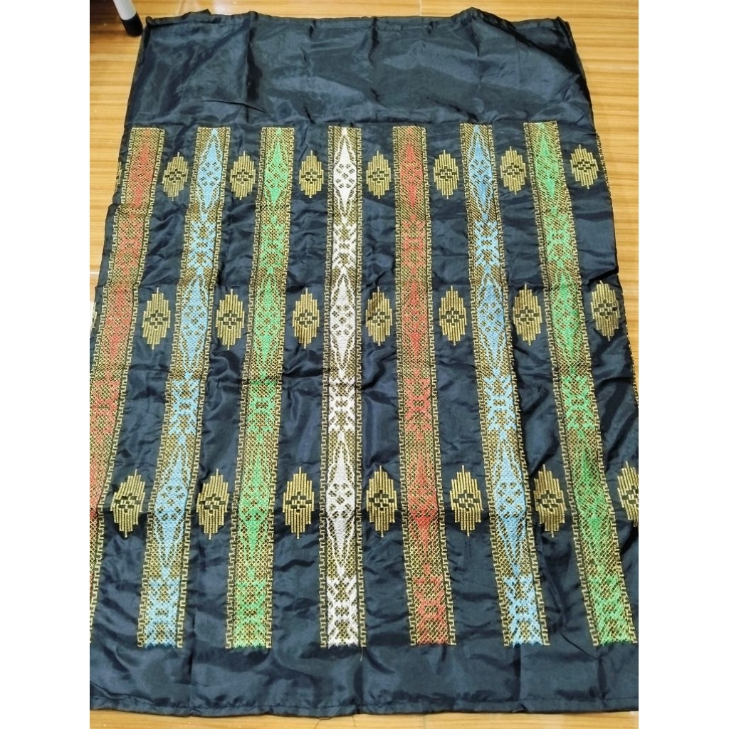 Rok bordir sutra, sarung sutra bordir, rok pesta