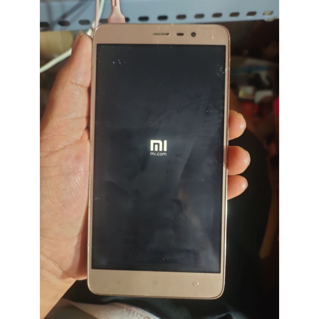 lcd xiomi note 3 ori copotan normal tinggal warna hitam sama putih