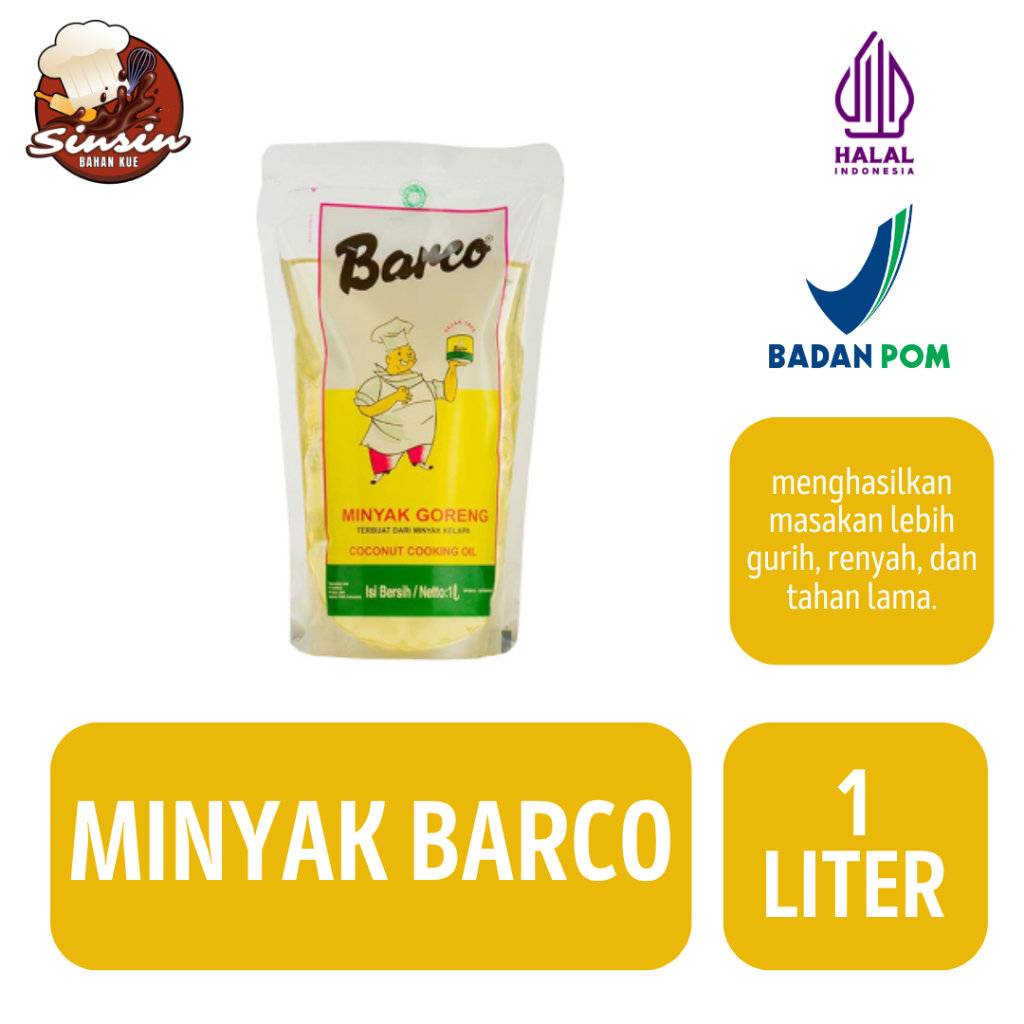 

Barco Minyak Pouch [1LITER]