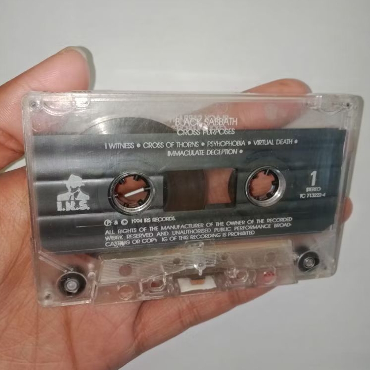 kaset black sabbath cross purposes