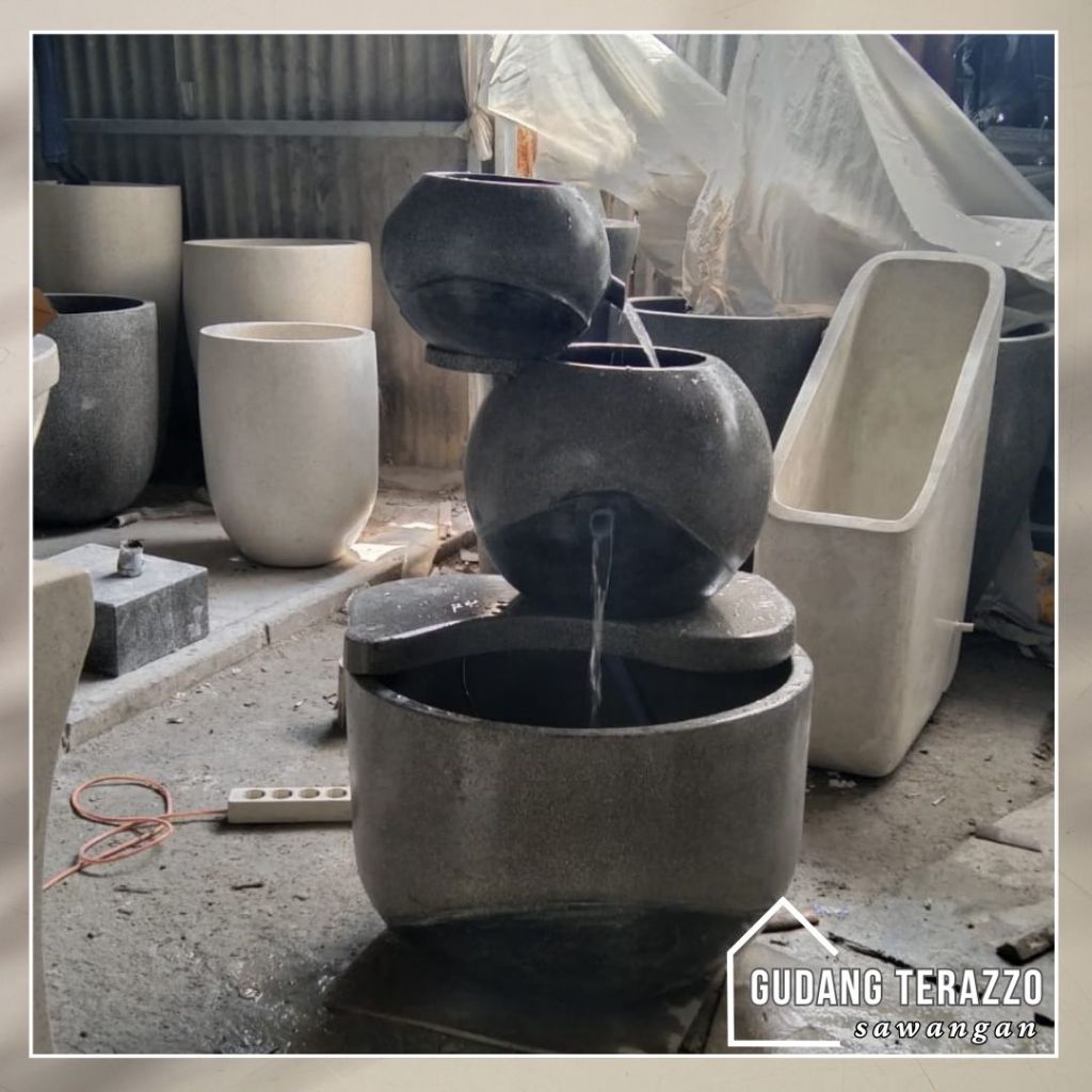 Air Mancur Terazzo/ Air Mancur Taman Indoor