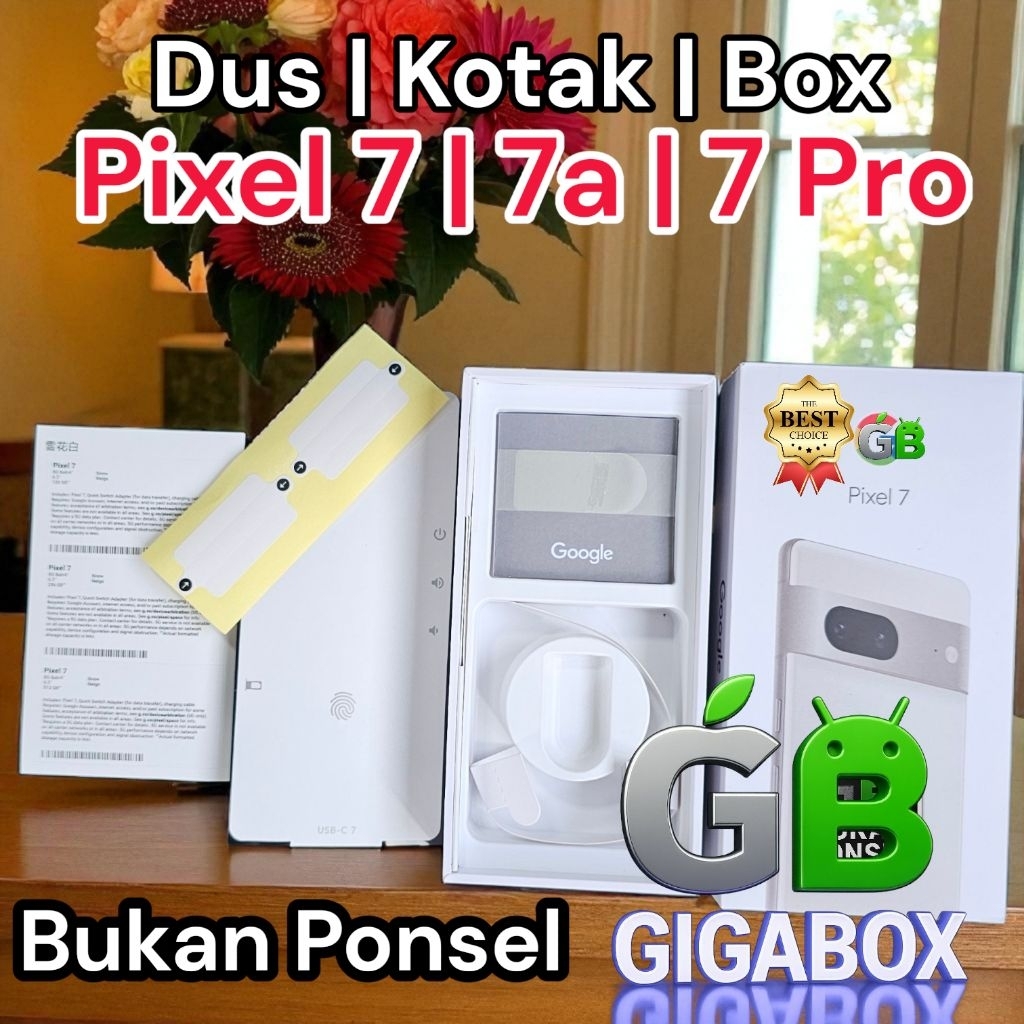 

(Premium) Dus | Kotak | Box Pixel 7 | 7a | 7 Pro Elegan Dekoratif Koleksi Pajangan