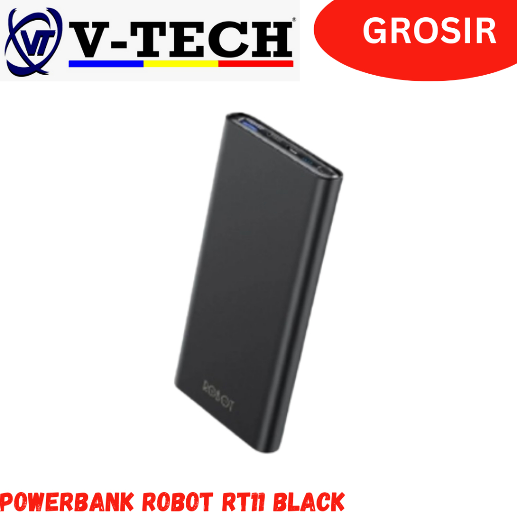 POWERBANK ROBOT RT11 BLACK