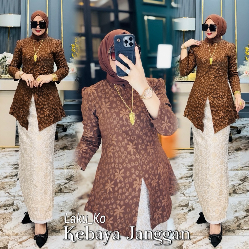Saide - Kebaya Janggan modern - Kebaya wisuda kebaya tunangan kebaya lamaran baju adat jawa tradisio