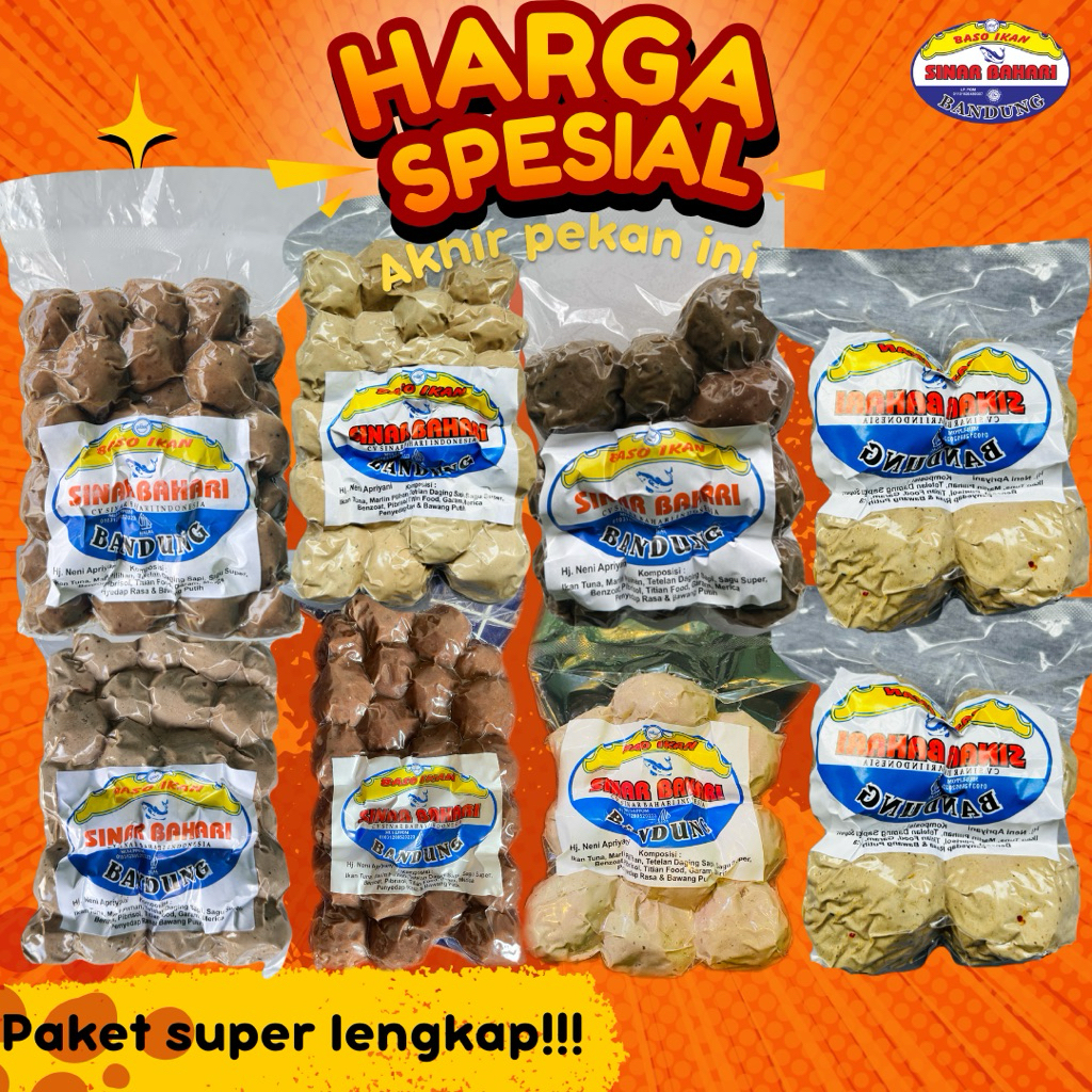 

SINARBAHARI.BDG | PAKET SUPER LENGKAP