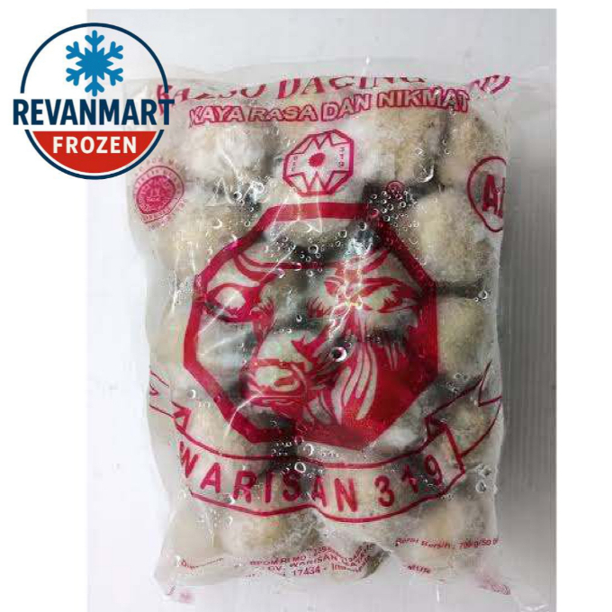 

BAKSO DAGING SAPI WARISAN MERAH WARISAN URAT ISI 50 BUTIR