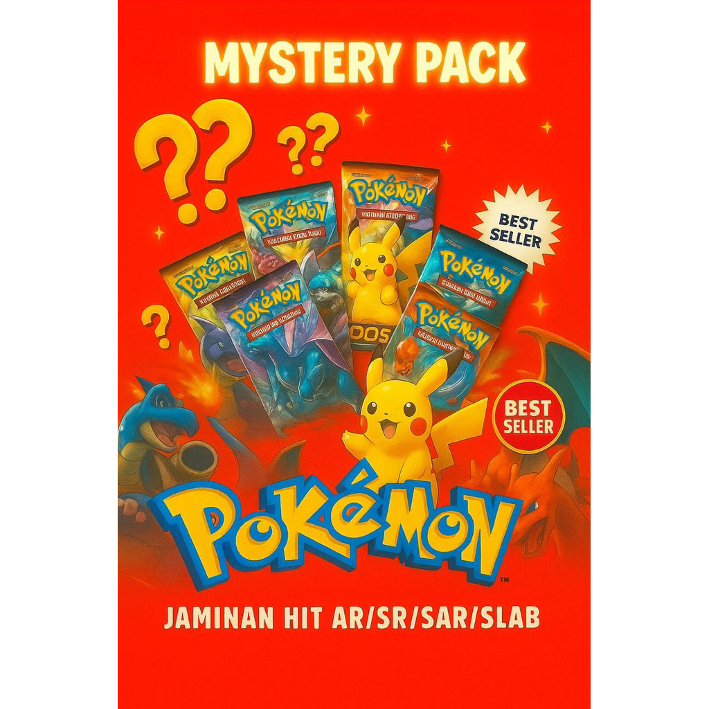 Gacha Kartu Pokemon TCG Pasti HIT