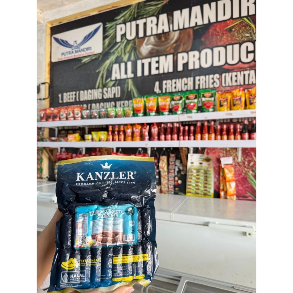 

SOSIS KANZLER BEEF COCKTAIL 250GR