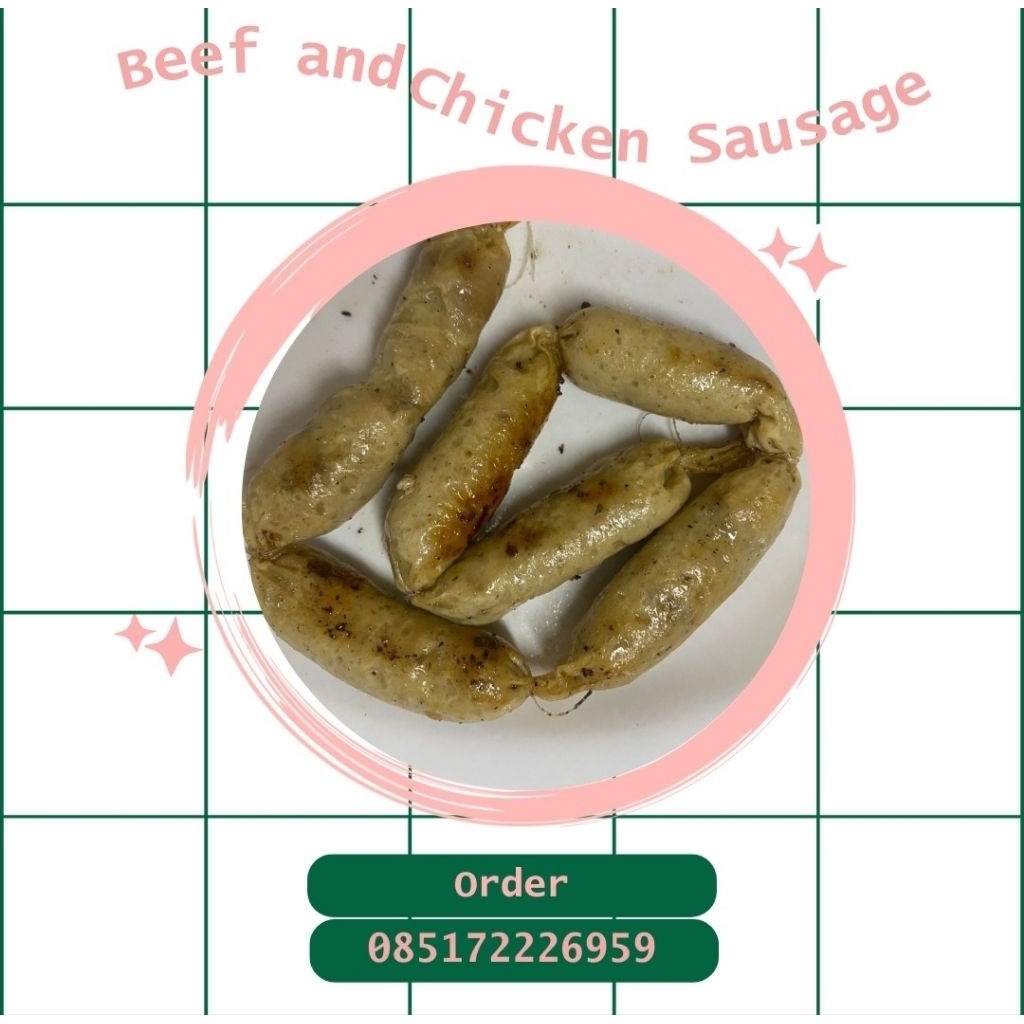 

Beef and Chicken Sausage