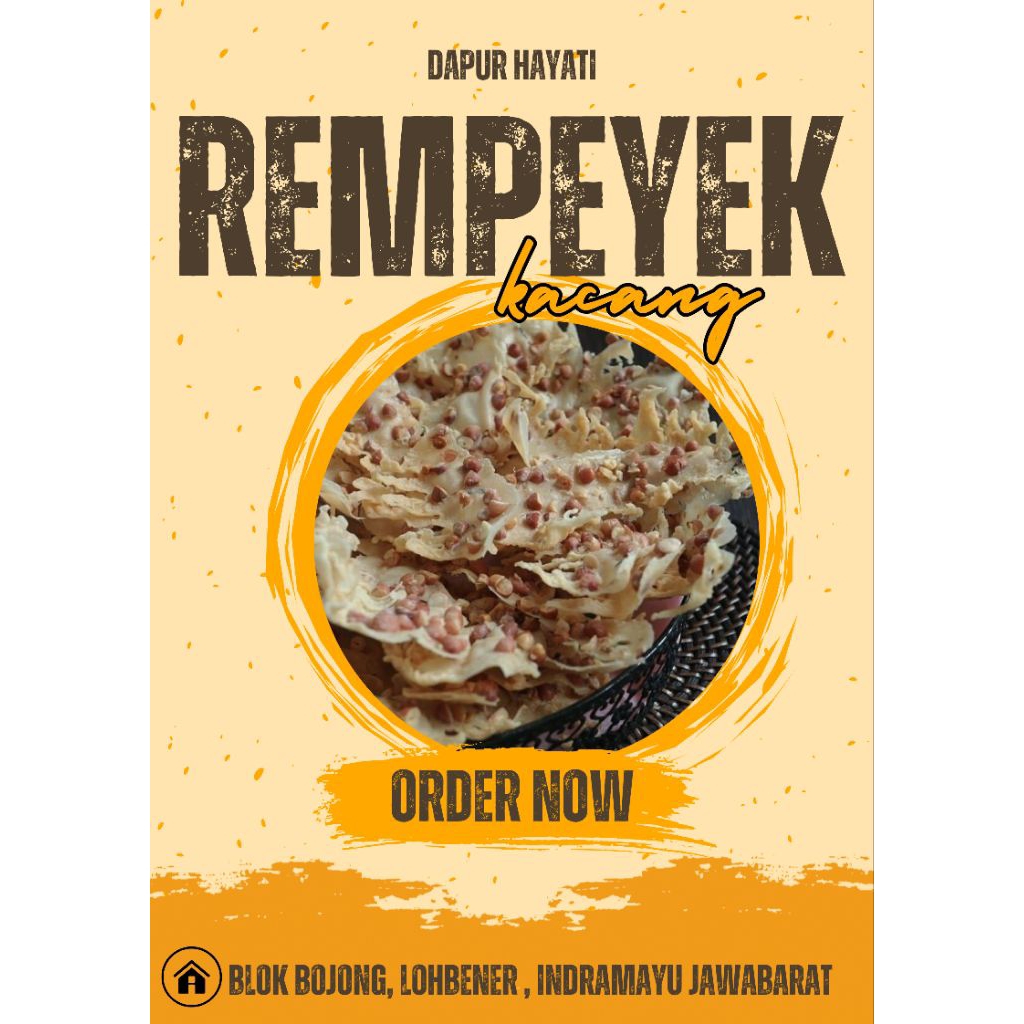 

rempeyek kacang dapur ha6ati