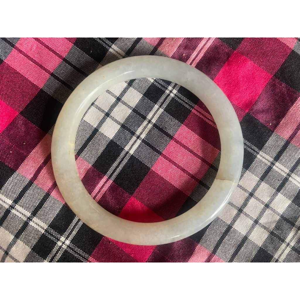 Gelang Giok Warna Putih