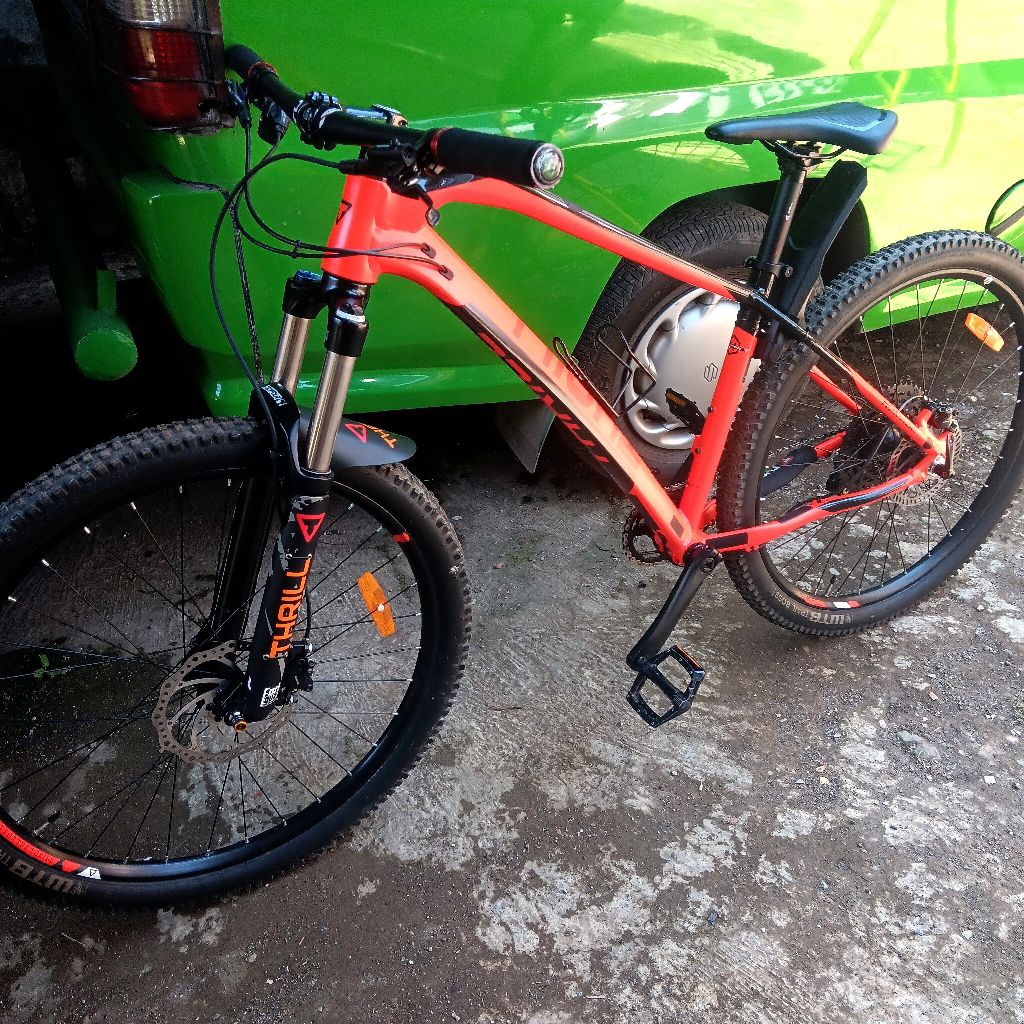 sepeda MTB thrill ravage 3.0 like new