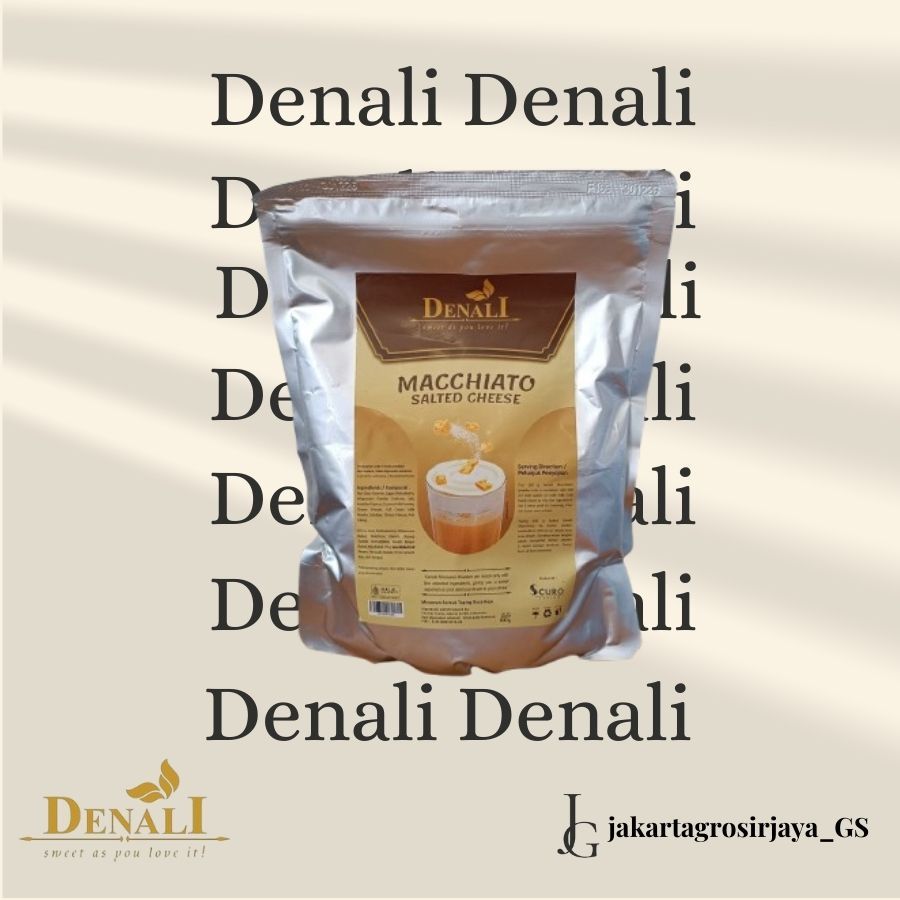 

DENALI BUBUK MACCHIATO SALTED CHEESE TOPPING | POWDER 800 gr
