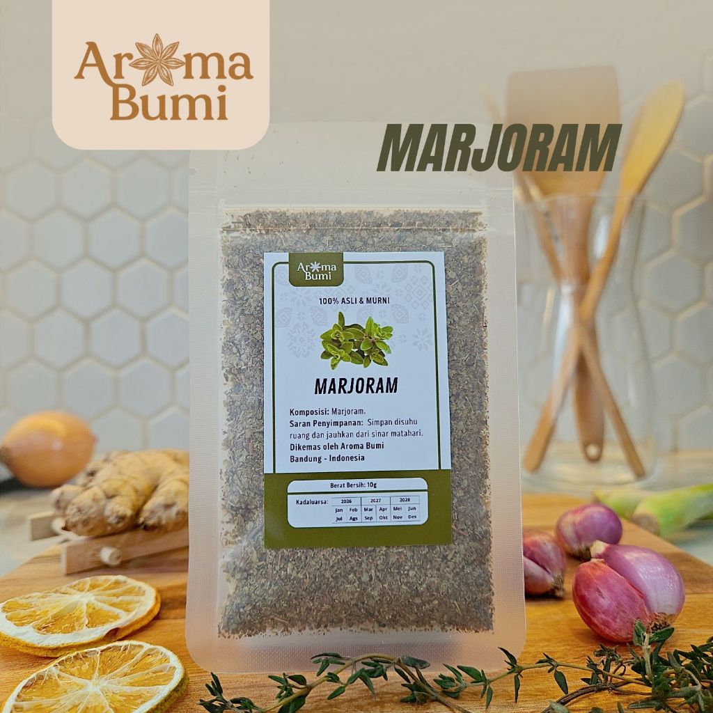 

Aroma Bumi - Marjoram Flakes Rempah Premium Murah