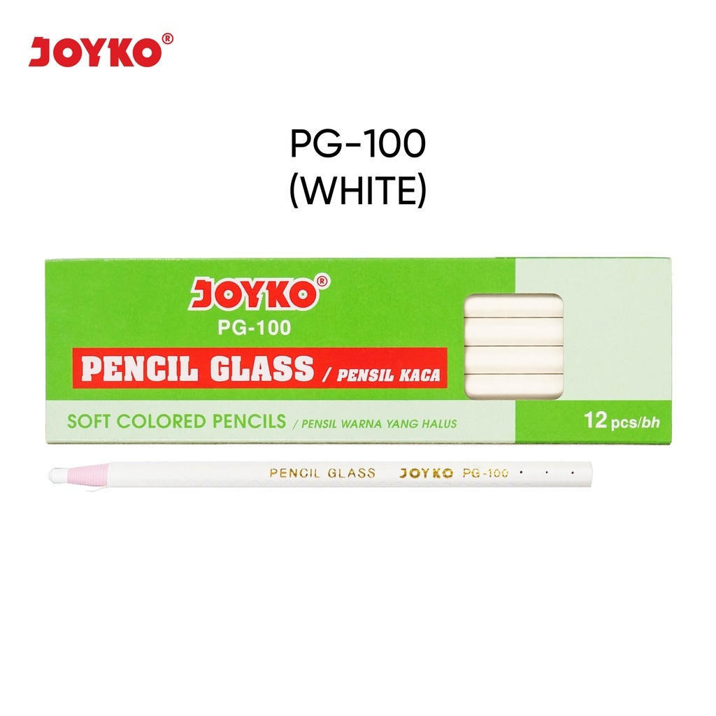 

JOYKO Pencil Glass Pensil Kaca Warna Joyko PG-100 1 Box 12 Pcs