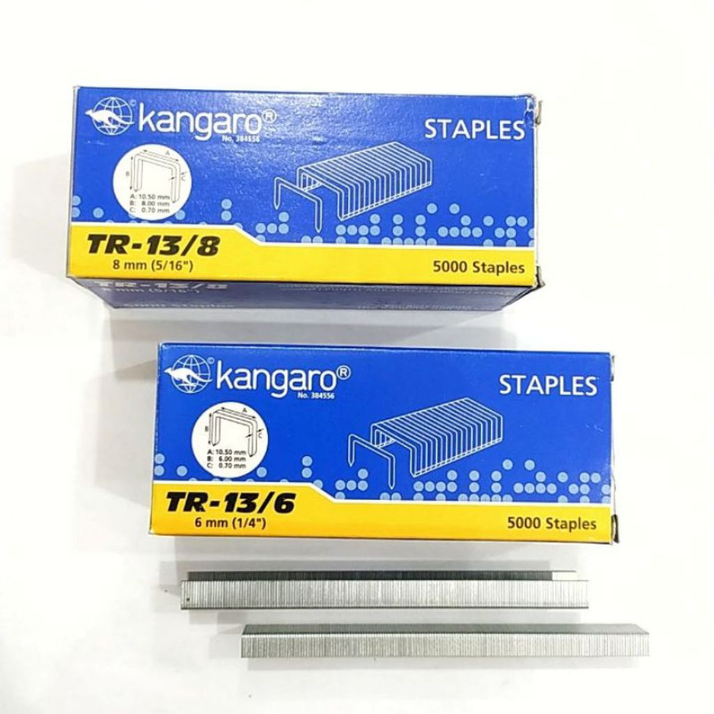 

[YOBANA] ISI STAPLES KANGARO 6MM TR-13/6 ISI 5000 STAPLES