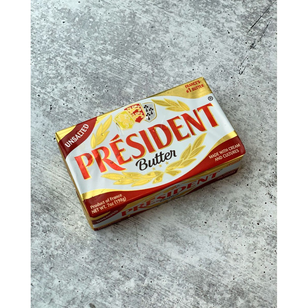 

President Unsalted Butter 198g