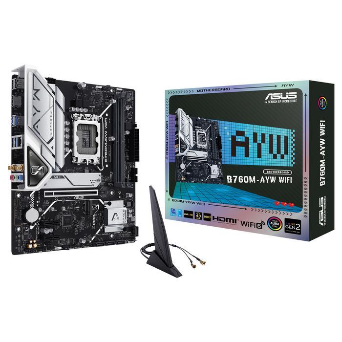 ASUS B760M-AYW WIFI (Intel LGA 1700, B760, DDR5)