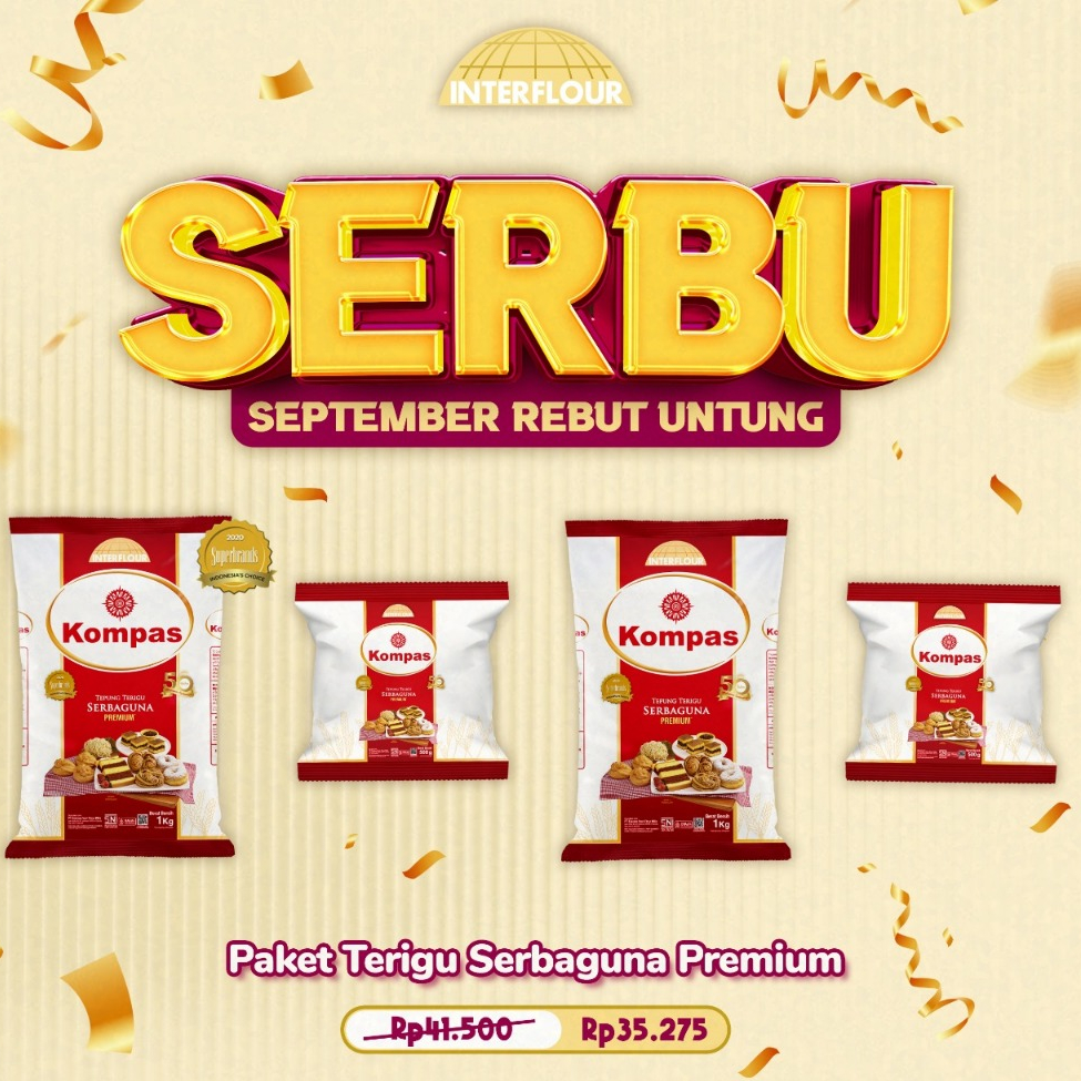 

Paket Terigu Serbaguna Premium