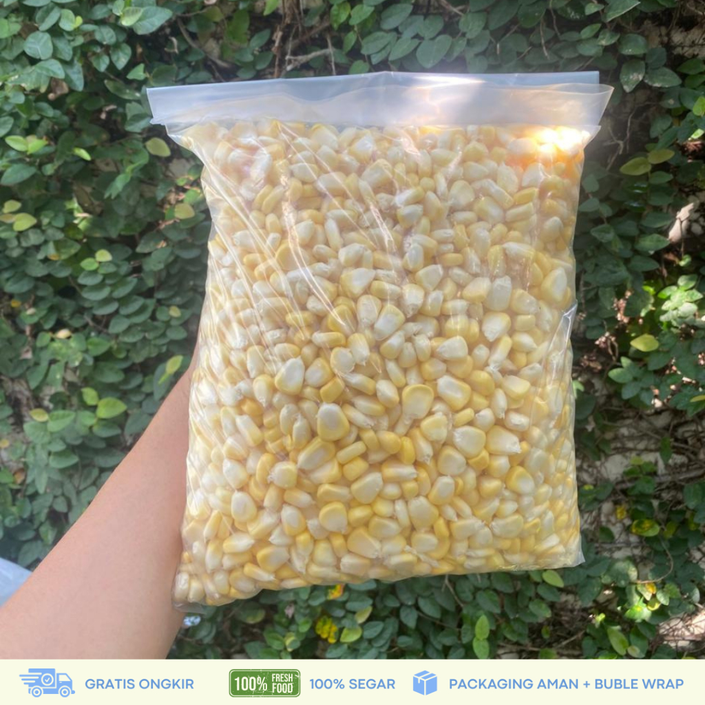 

Jagung Madu Pipil 1kg Jagung Manis Pipil Bogor| Bahan Jasuke| 1kg fresh Frozen Kualitas Super langsung dari Kebun | jagung manis madu