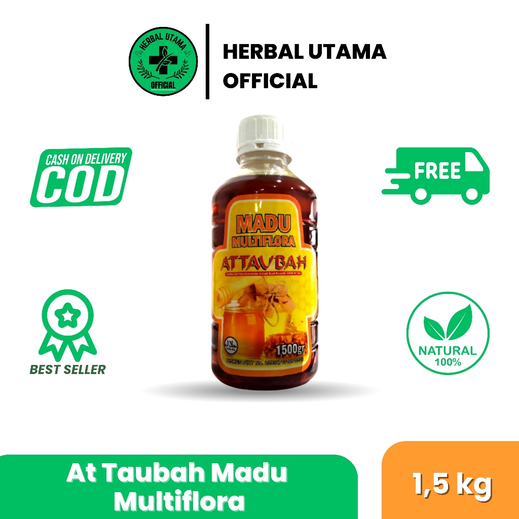 

MADU MULTIFLORA AT TAUBAH 1500 GRAM ASLI ORIGINAL