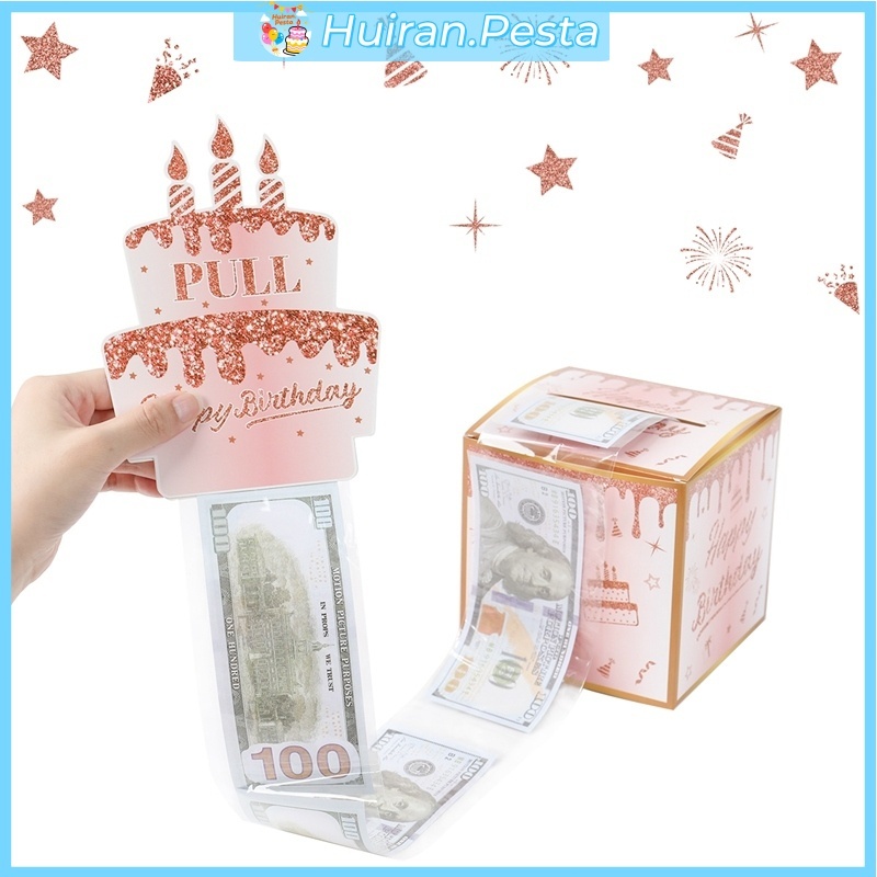 

Kotak Hadiah Ulang Tahun Tarik Uang 30pcs DIY Surprise Box Kebutuhan Pesta Ulang Tahun Dekorasi Pesta