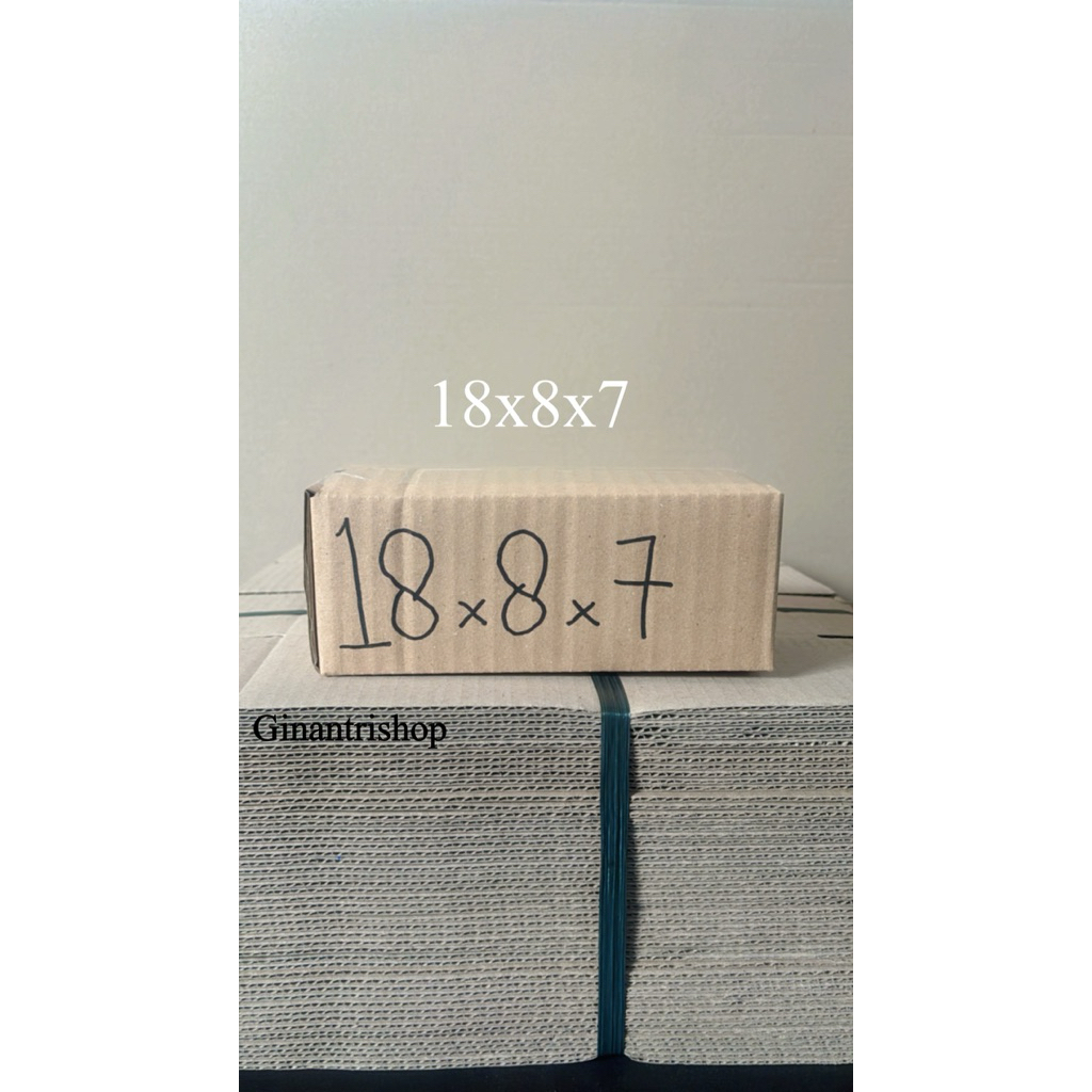 

Kardus packing 18x8x7