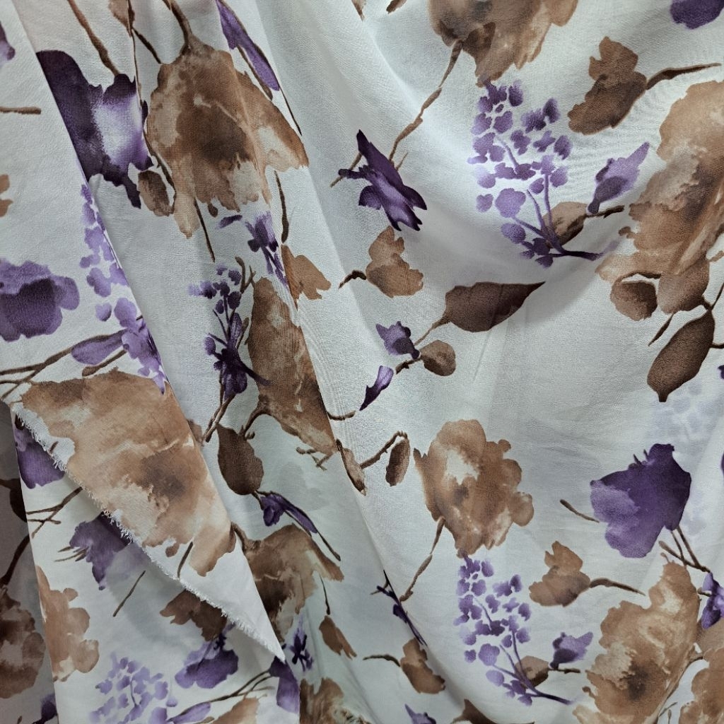 kain ceruti baby doll - kain ceruti motif premium - kain ceruti zara nd motif bunga