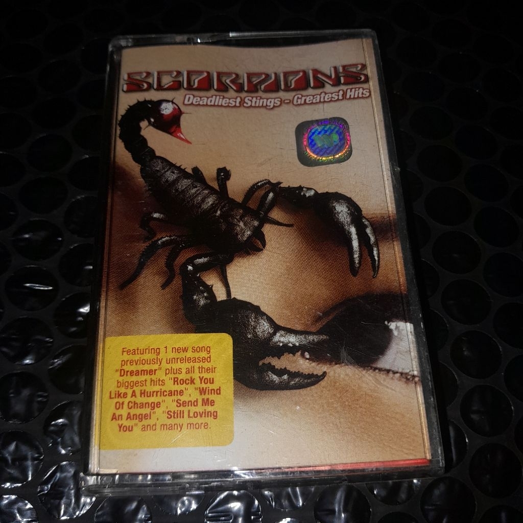 kaset pita scorpions deadliest stings greatest hits