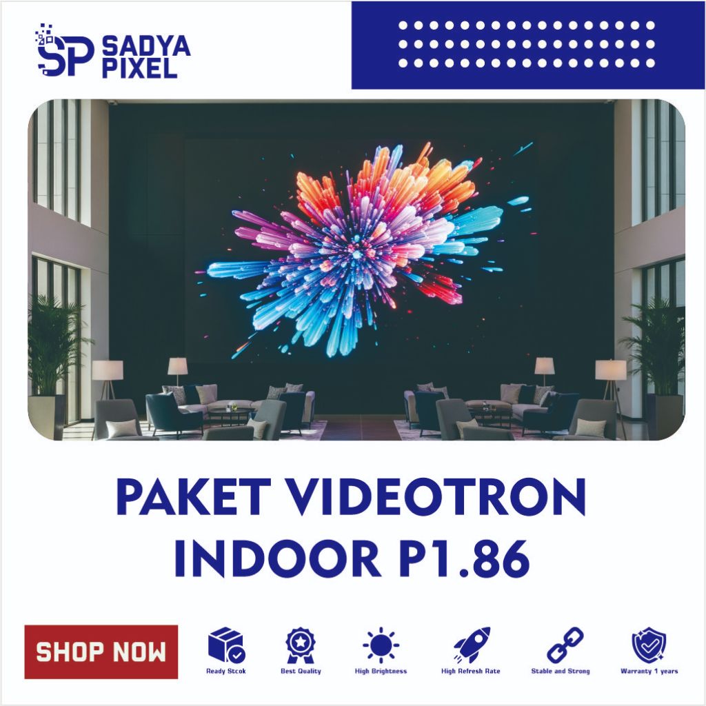 Paket Videotron Indoor P1.86