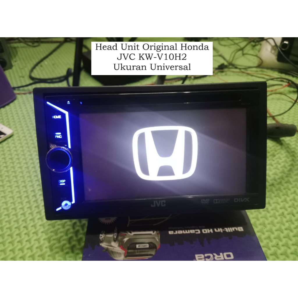 Head Unit Honda Jazz, Honda HR-v, Honda City, Dan lainnya. Original OEM Honda Head Unit. JVC KW-V10H