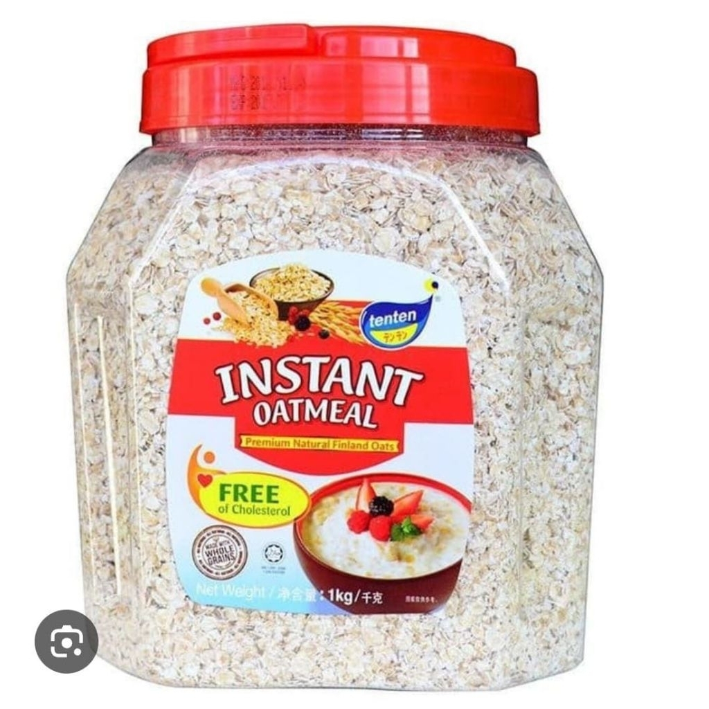 

Tenten Instant Oatmeal kemasan 1kg.