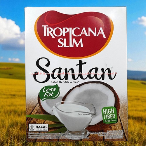 

Tropicana Slim 5sachet Santan Bubuk Siap Pakai Less Fat Lebih Rendah Lemak Instan High Fiber Tinggi Serat TS Powder