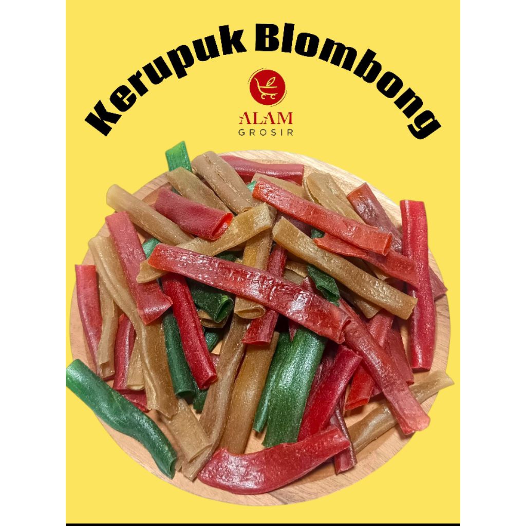 

Kerupuk Blombong Impala Mentah Super Gurih