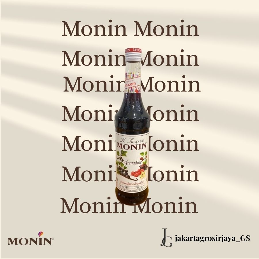 

SYRUP MONIN GRENADINE 700 ml SIRUP - MONIN GRENADINE 700 MILI