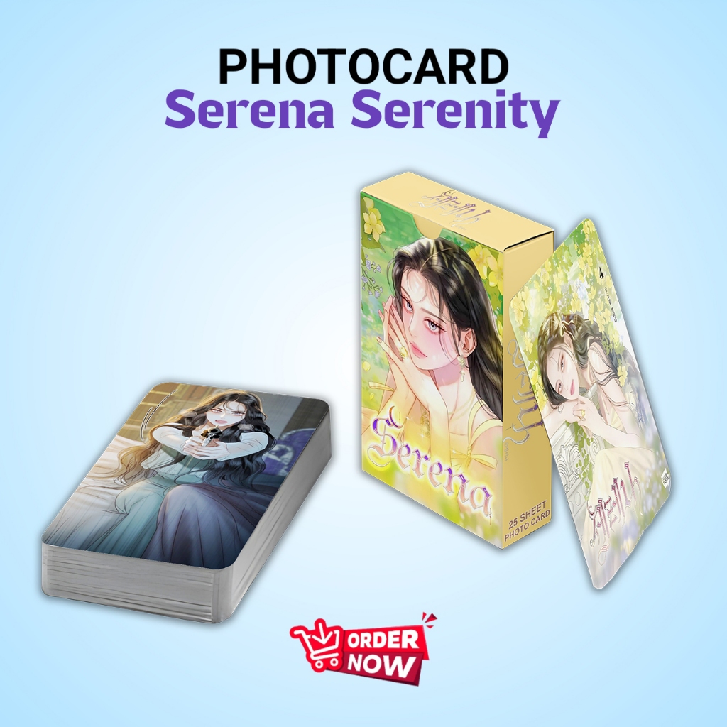 PHOTOCARD SERENA SERENITY MANHWA SERENA PREMIUM 1 PACK LIMITED EDITION